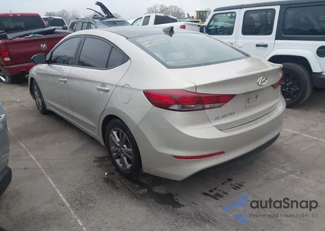 2018 Hyundai Elantra Sel z USA, uszkodzony, nr VIN 5NPD84LF6JH342736